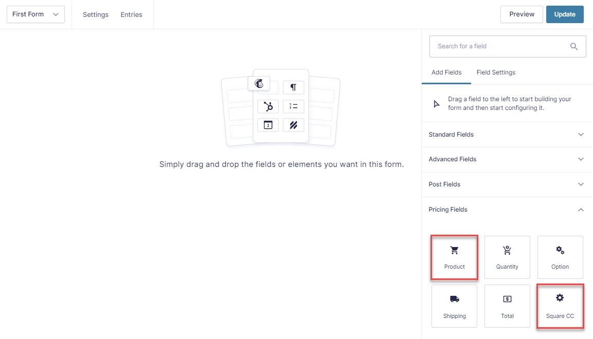 Square for Gravity Forms Documentation
