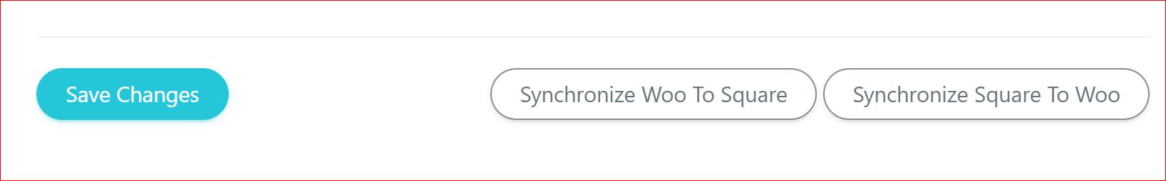 Save changes to sync your products